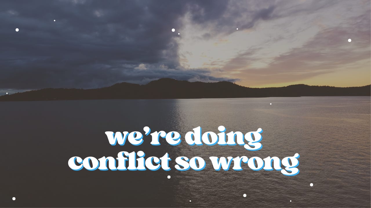 “When this happens, I feel this”: a simpler way to speak the hard stuff.