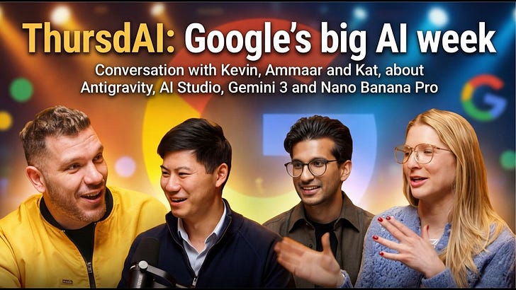 ThursdAI Special: Google's New Anti-Gravity IDE, Gemini 3 & Nano Banana Pro Explained (ft. Kevin Hou, Ammaar Reshi & Kat Kampf)