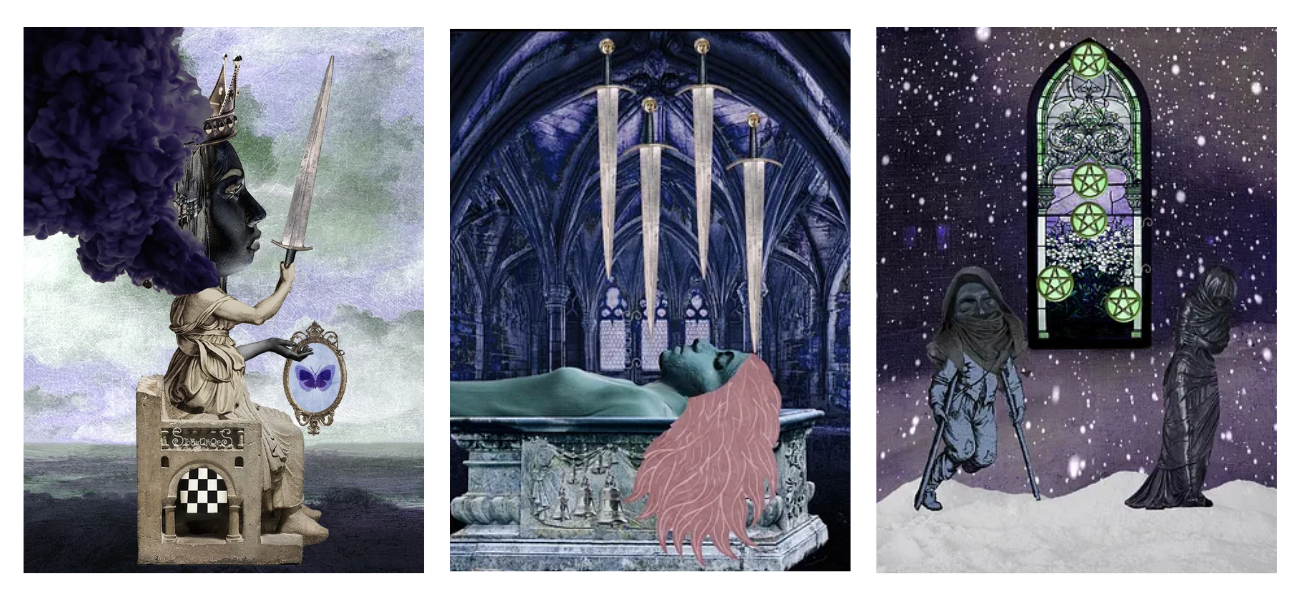 Interview: Tarot collage artist Shaunté Ledger