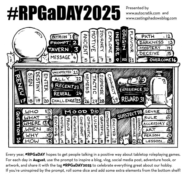 RPGaDay 30: Experience
