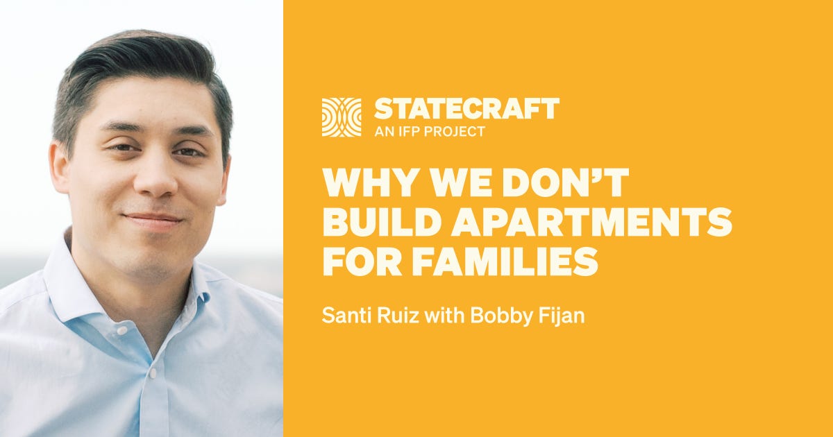 Why We Don't Build Apartments for Families Why We Don't Build Apartments for Families