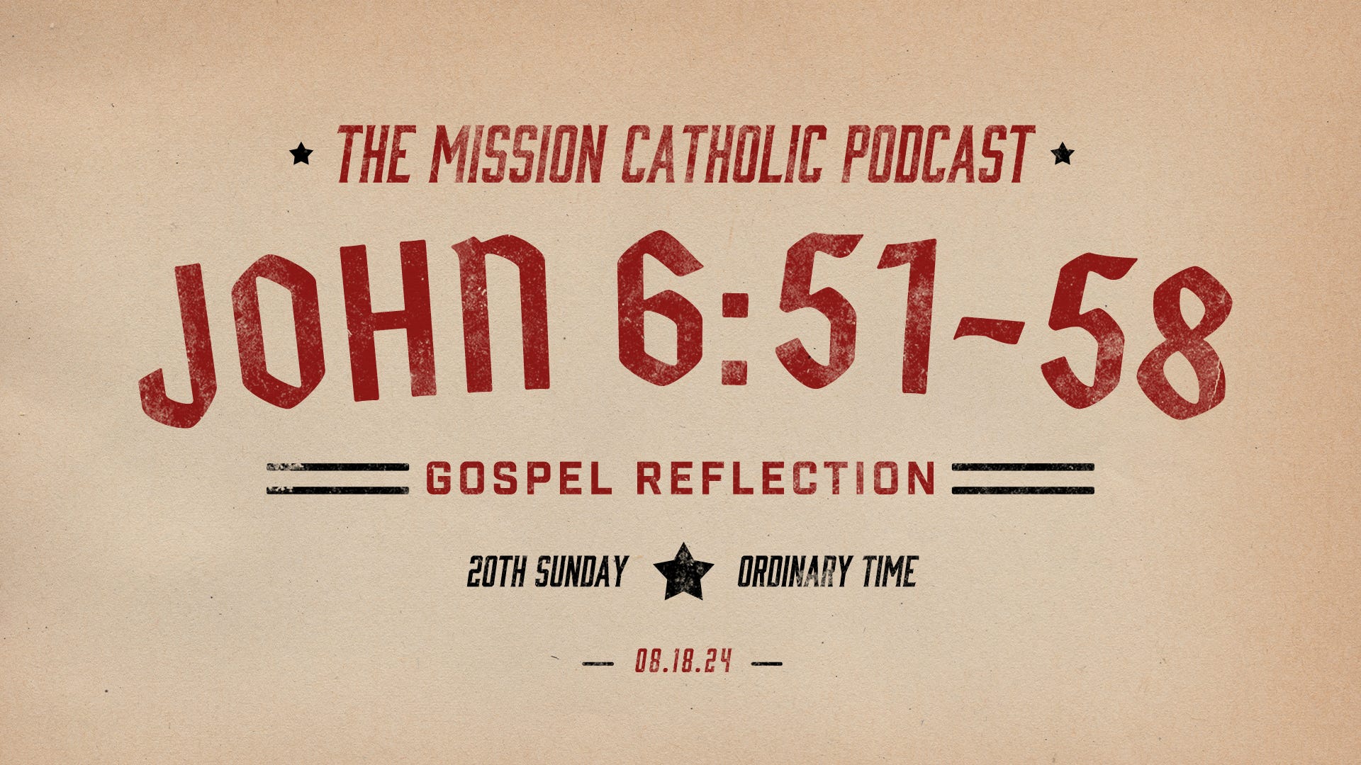 20th Sunday | Ordinary Time episode artwork