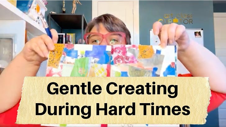 The Gentle Way Back to Creating: What To Do When Everything Feels Too Much