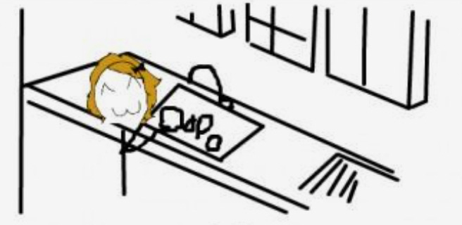 "i can clean the dishes when they're dirty"