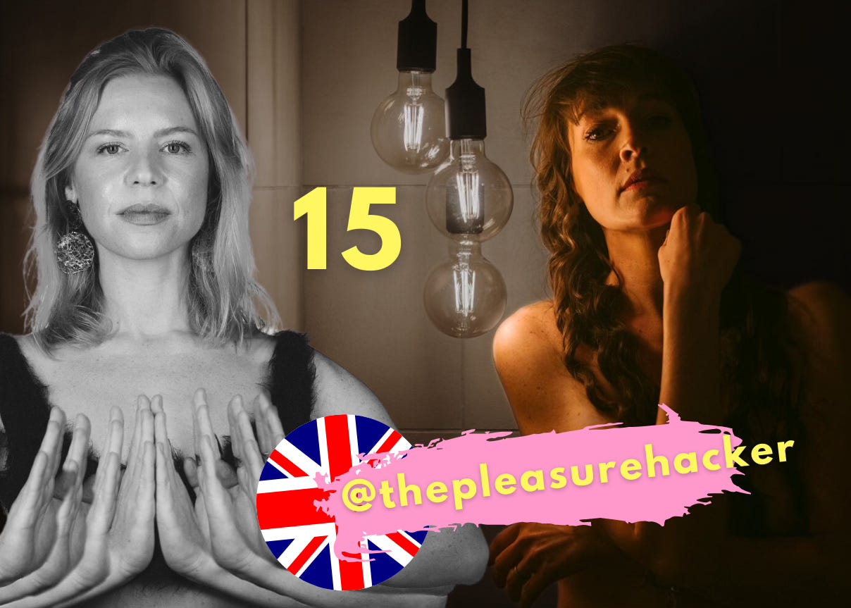 #15: SPECIAL (ENG): pleasure hacking, pendulation and an incredible breathing exercise with Fabiola