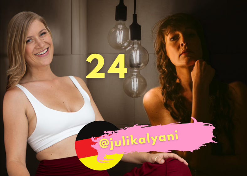 #24: SPECIAL (DE): Juli Kalyani @julikalyani über embodied feminine therapy & somatic bodywork