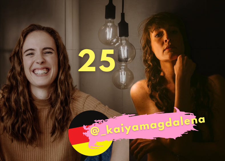 #25: SPECIAL (DE): Kaiya Magdalena @_kaiyamagdalena über offene Beziehungen, Heilung und mehr!