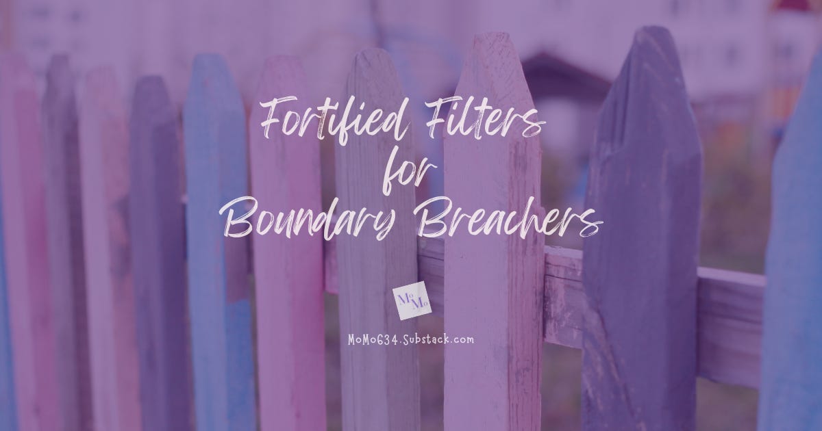 Fortified Filters for Boundary Breachers episode artwork