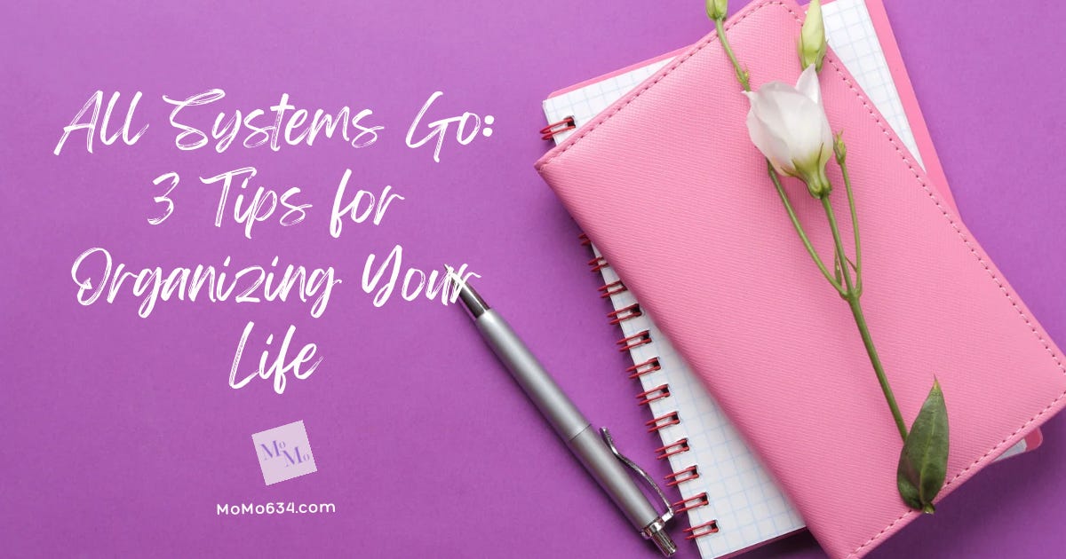 All Systems Go: 3 Tips for Organizing Your Life [2025 Re-Post] episode artwork