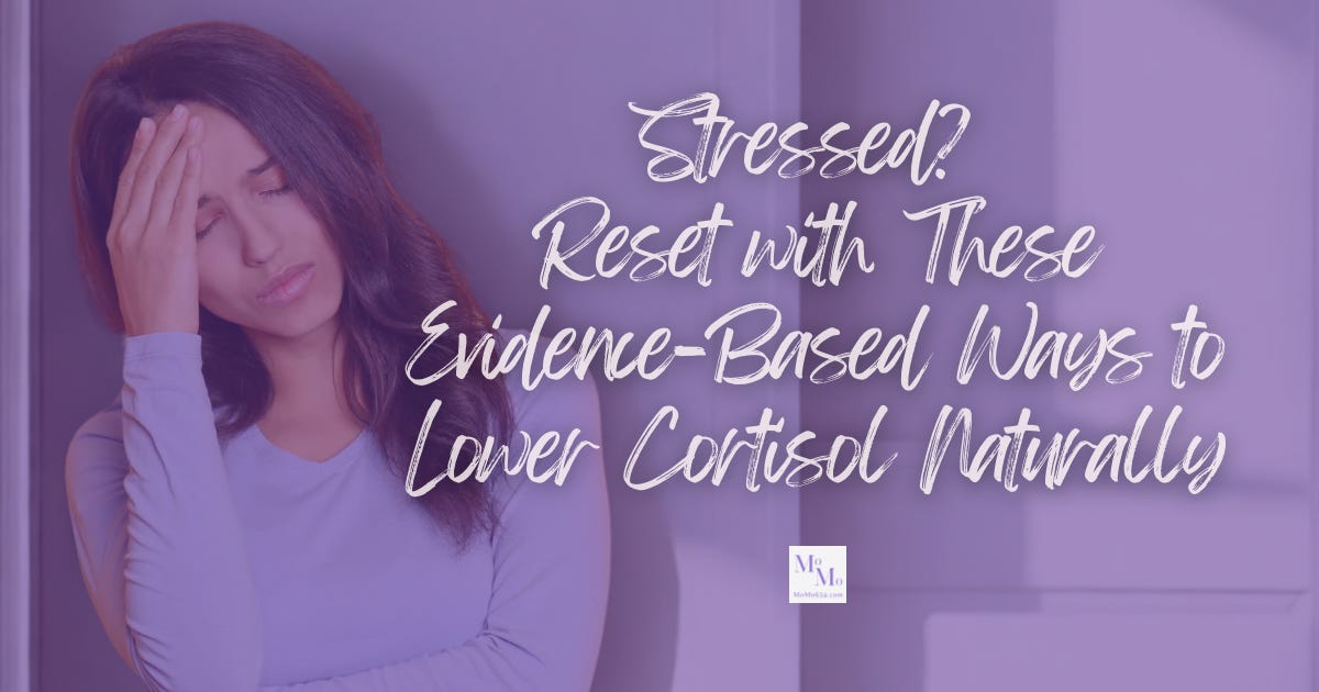Stressed? Reset with These Evidence‑Based Ways to Lower Cortisol Naturally episode artwork