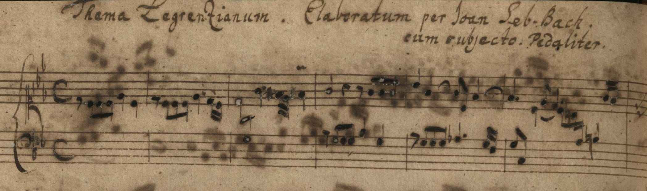 The First Double Fugue in History