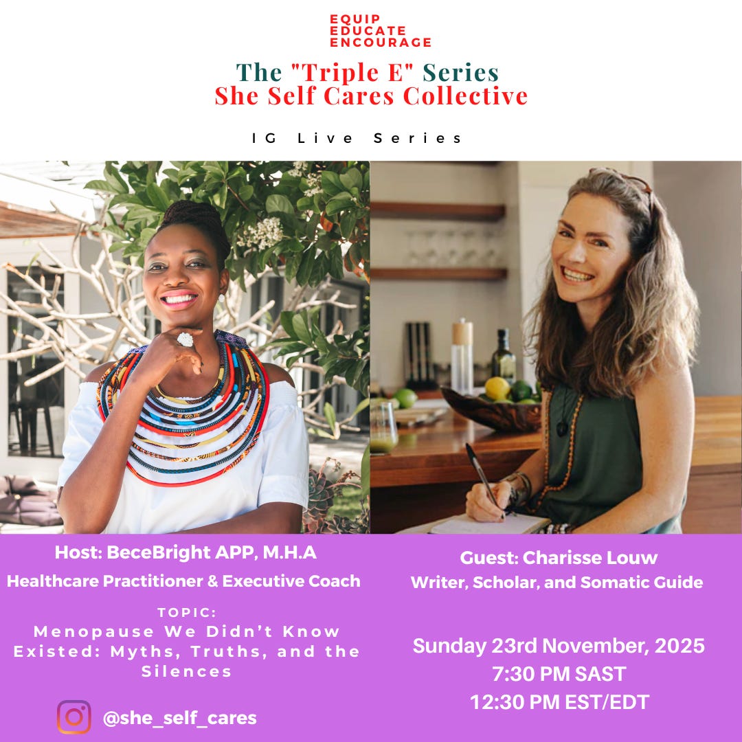 Menopause We Didn’t Know Existed Menopause We Didn’t Know Existed