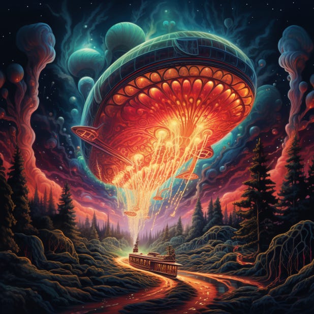 The Psychedelic Airship Adventure with Arcology Research