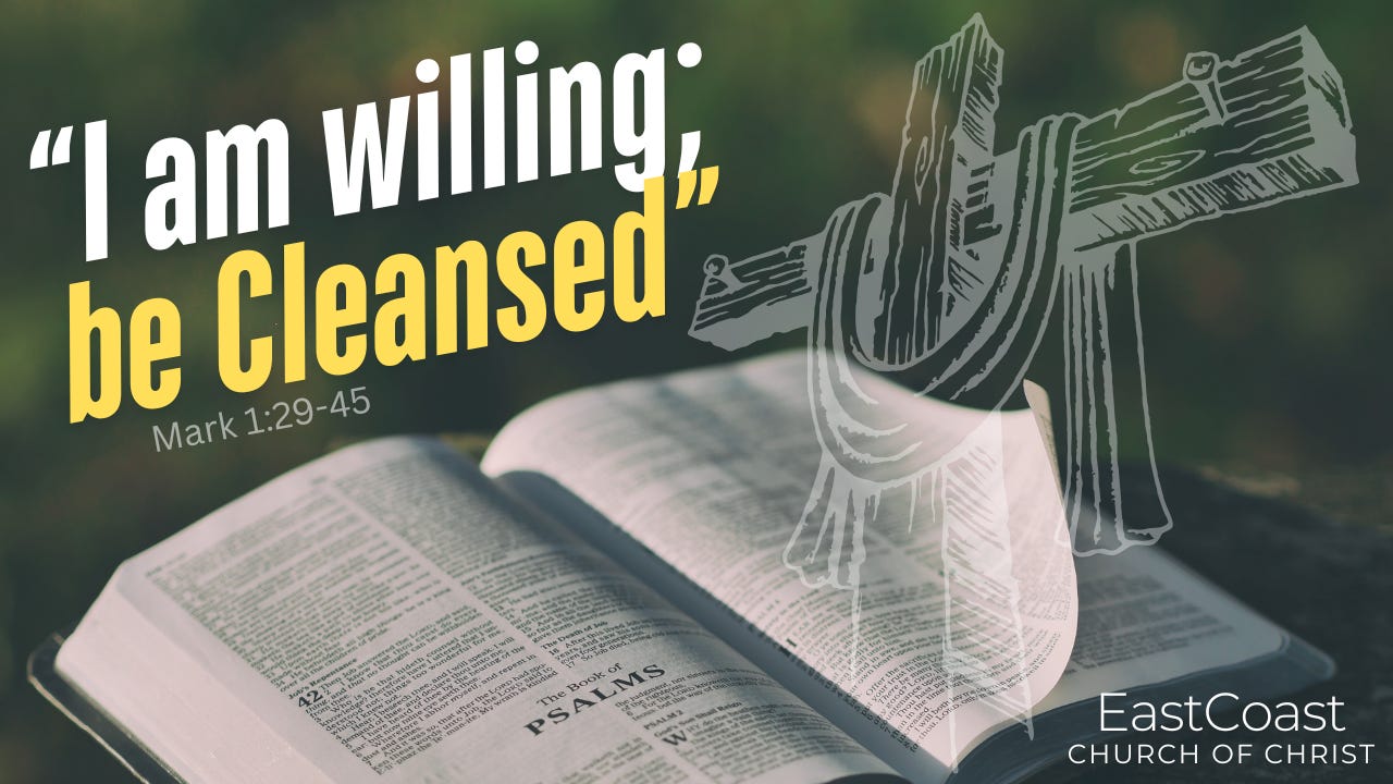 "I AM willing; be cleansed" episode artwork