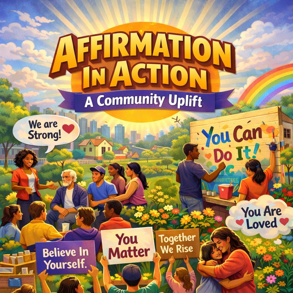 Affirmation In Action – A Community Uplift Project 💫 - 02/05/2026 PM