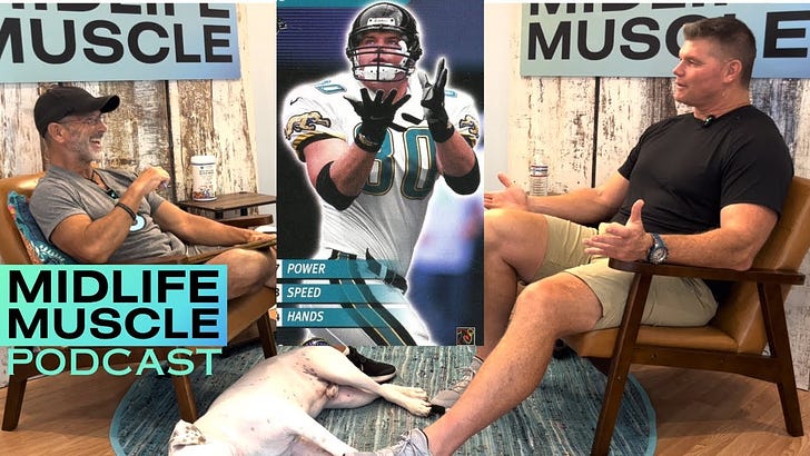 13 Yrs In NFL (Jets, Jags, Pats), Fitness, Food, Fractures and Fatherhood with Kyle Brady