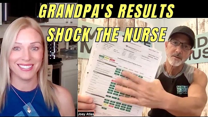 Fit Grandpa's Wild Health Exam Results Surprise the Nurse and Are Perfect Example to Follow