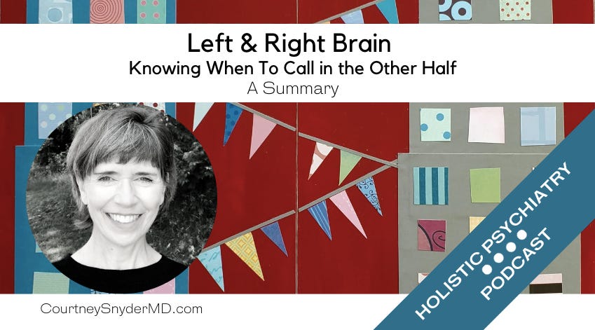 Left & Right Brain - Knowing When To Call in the Other Half episode artwork