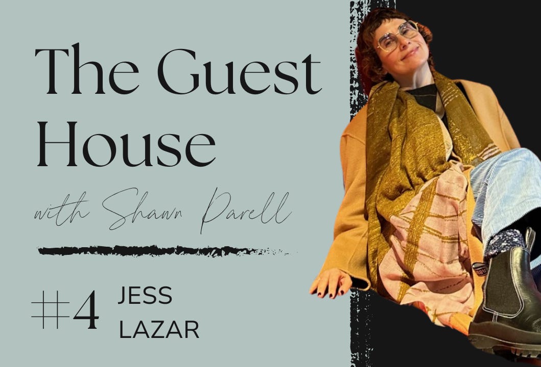 Friendship in the Drift of the World: a Conversation with Jessica Lazar Friendship in the Drift of the World: a Conversation with Jessica Lazar