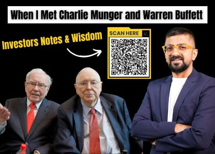 When I Met Charlie Munger & Warren Buffett