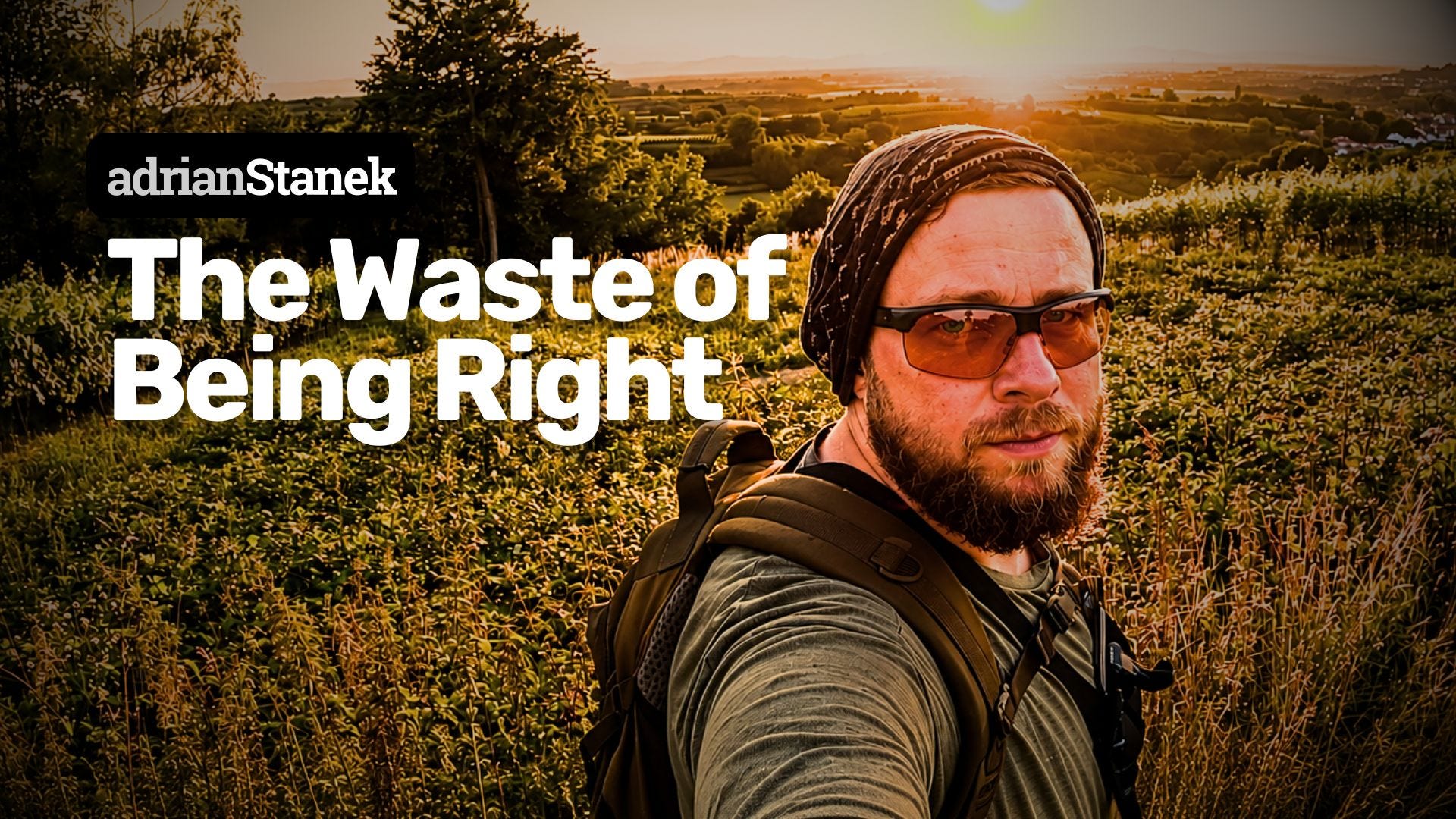 The Waste of Being Right episode artwork