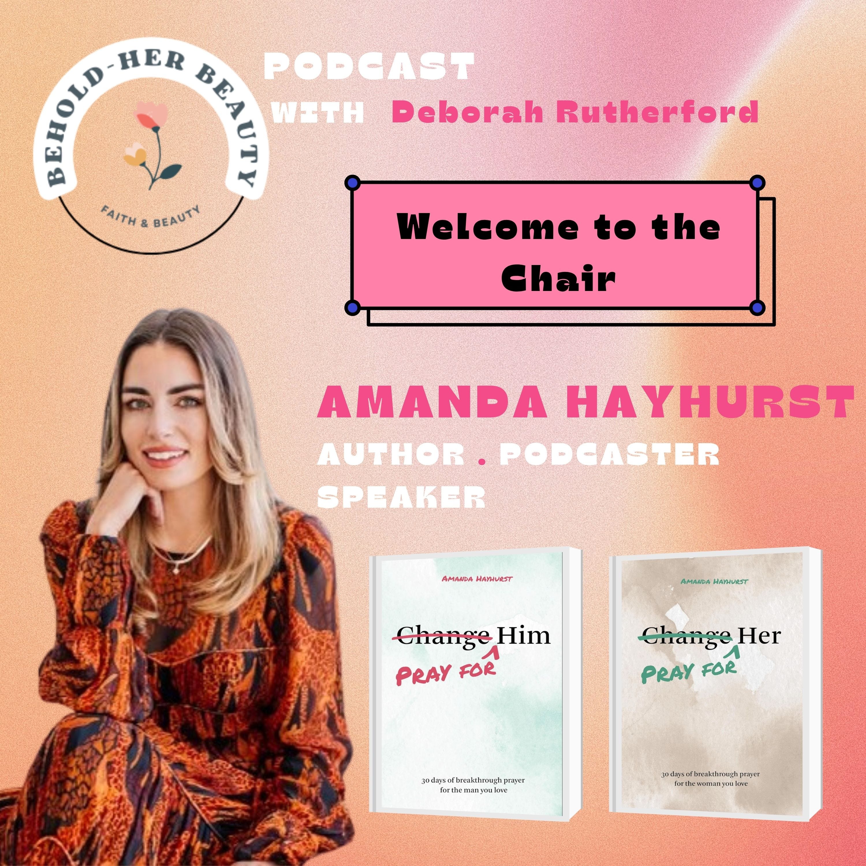Welcome to the Chair Amanda Hayhurst