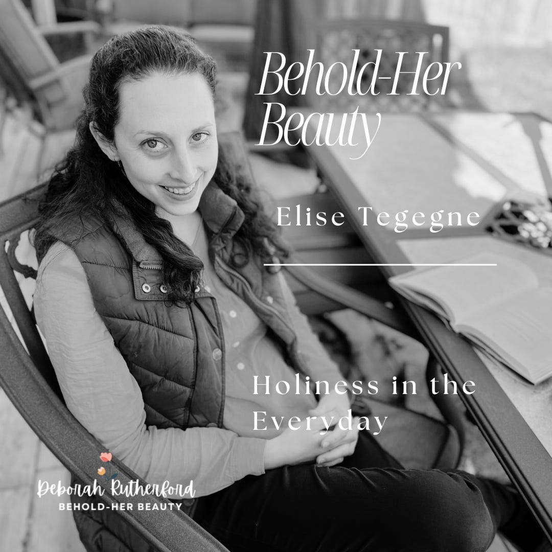 Holiness in the Everyday: a talk with Elise Tegegne