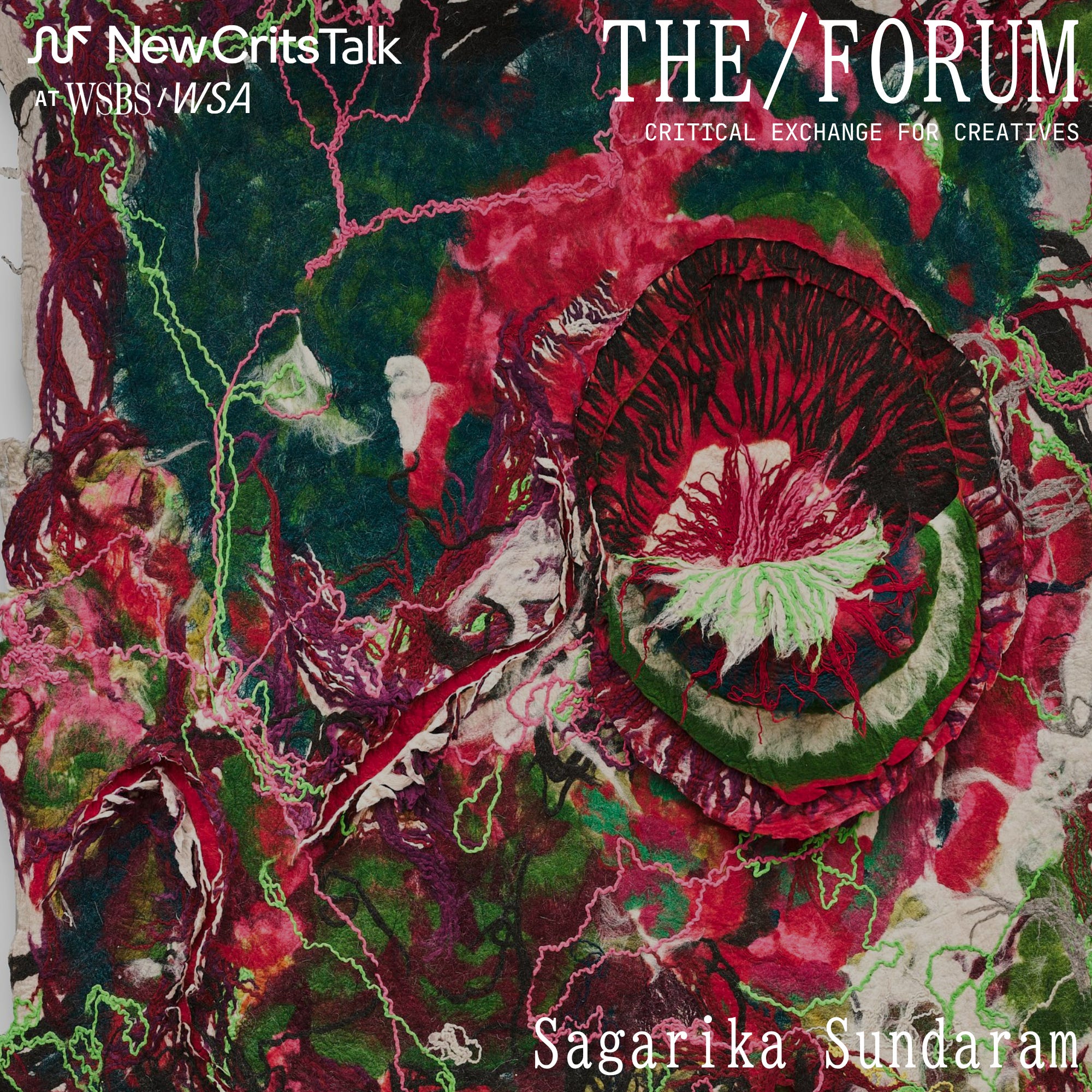 The Forum 05 | Sagarika Sundaram: Expanding Textiles as Sculpture