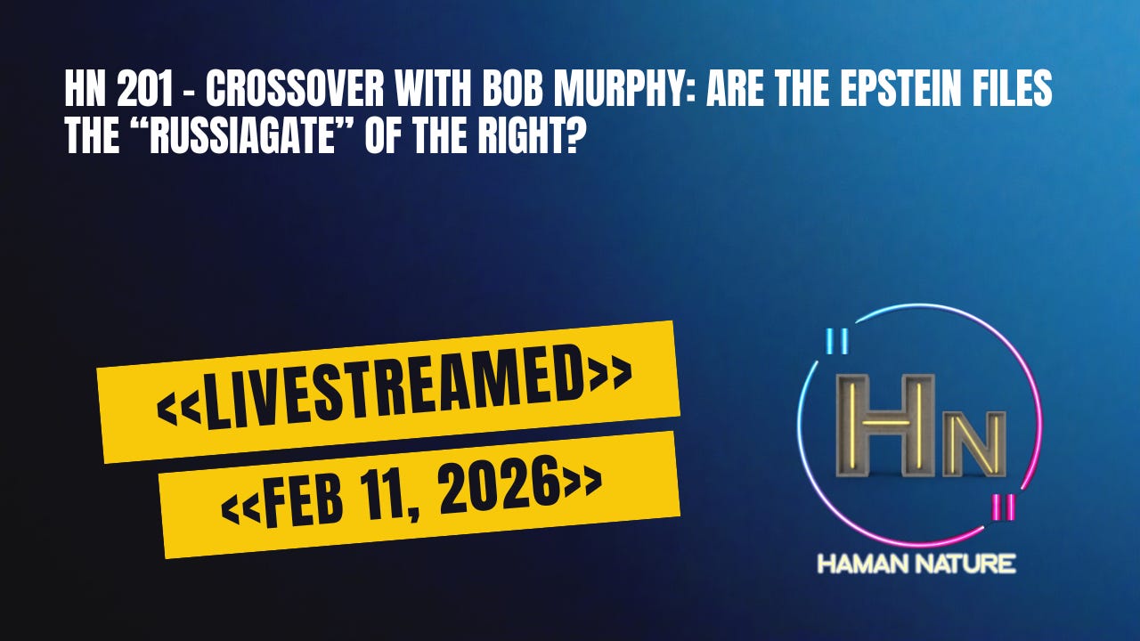 Are the Epstein Files the "Russiagate" of the right? | Hn 201