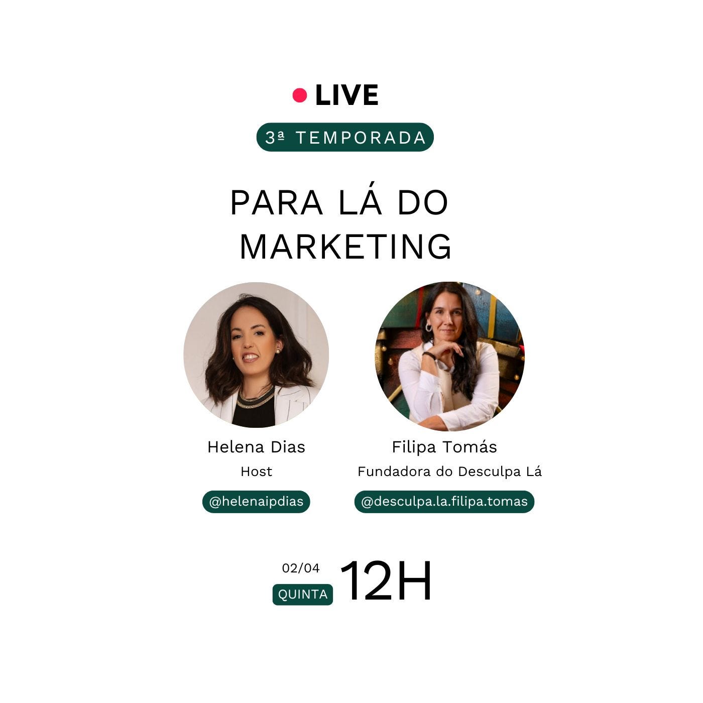 Para Lá do Marketing com a Filipa Tomás