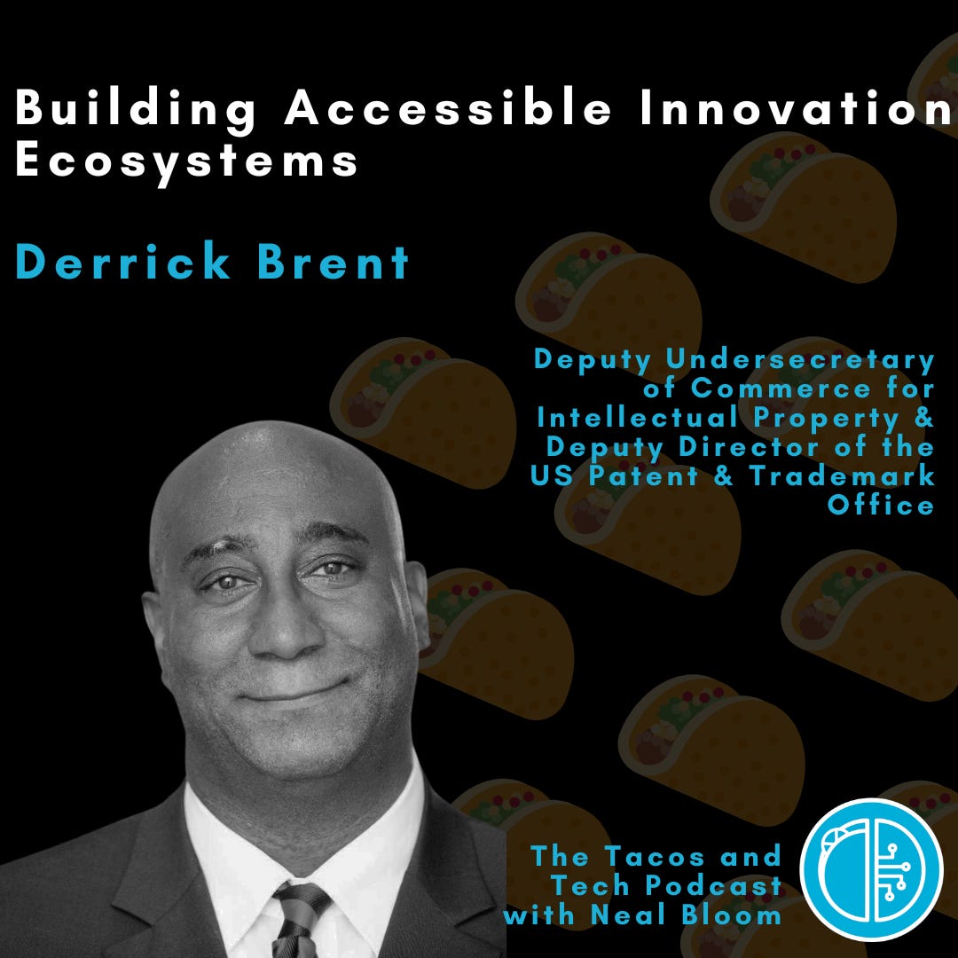 Derrick Brent, Deputy Director of the USPTO and Deputy Undersecretary of Commerce for Intellectual Property