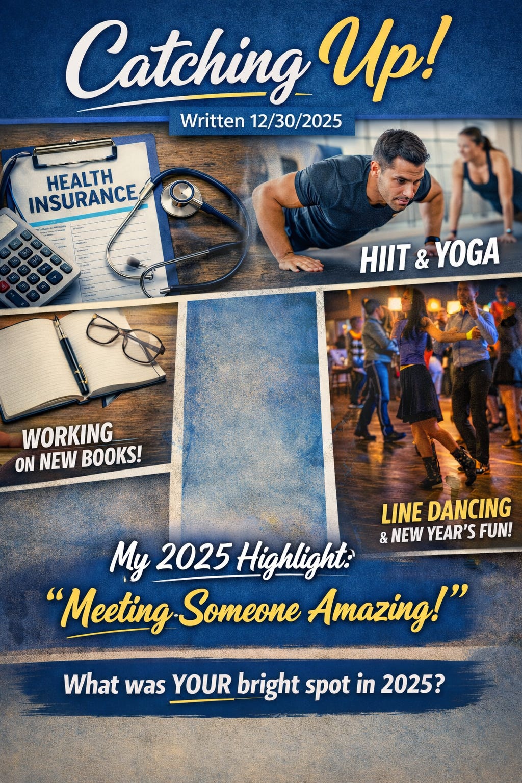 H.I.I.T., Yoga, and the final hours of 2025 episode artwork