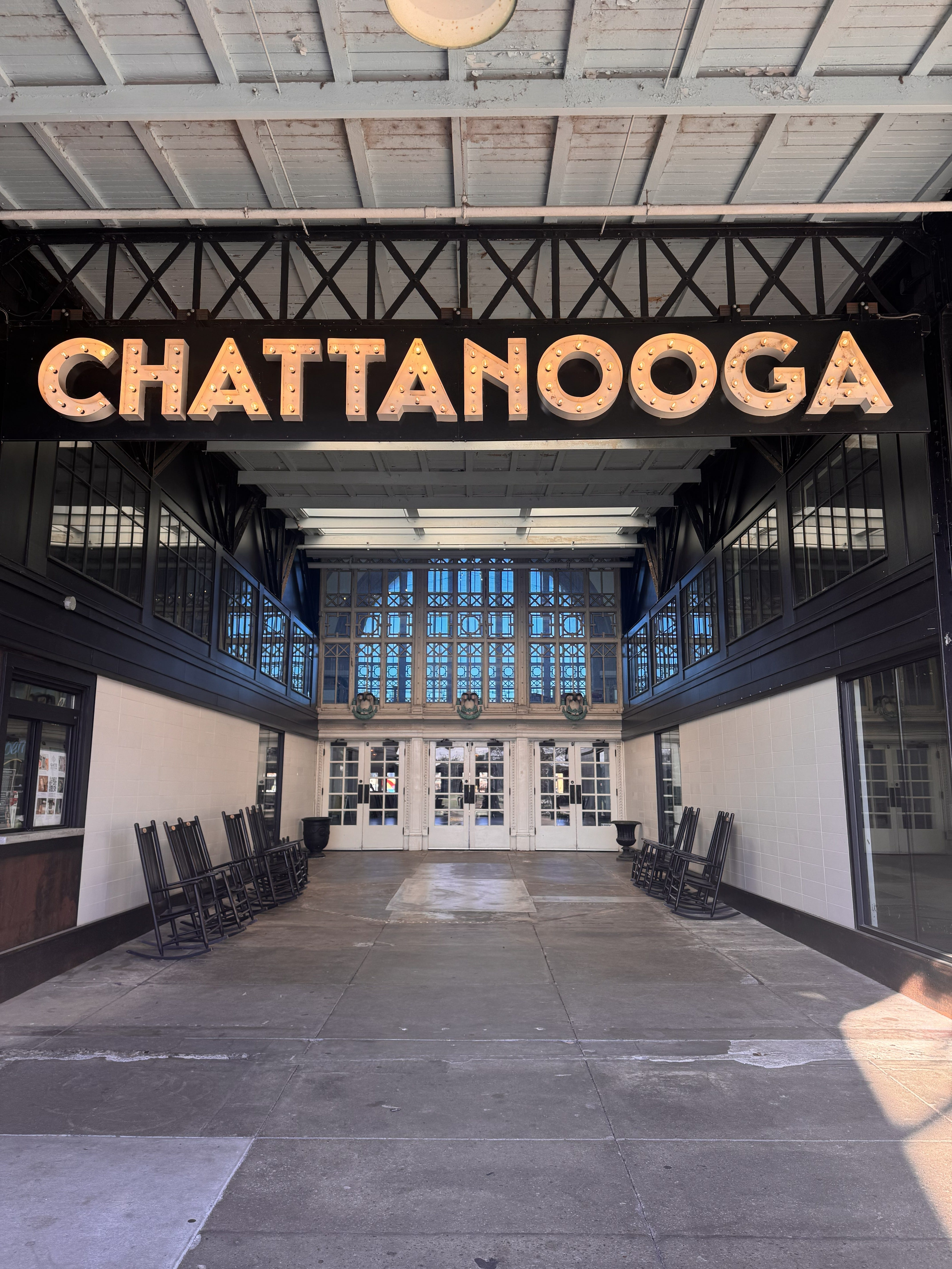 Day 2 to You Powered, stopping at the Choo Choo Hotel in Chattanooga Tennessee episode artwork