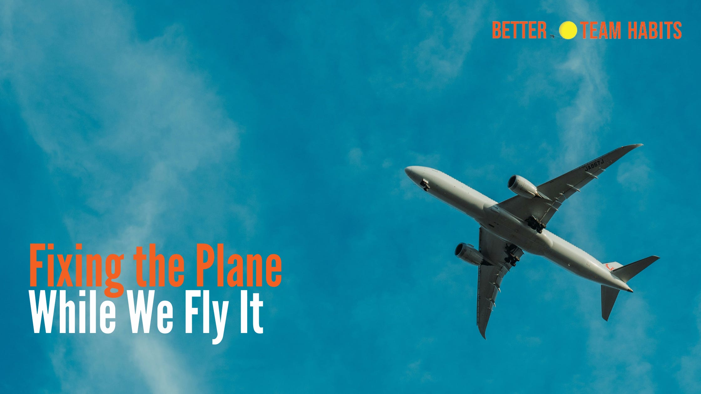 Fixing the Plane While We Fly It with Kate Tyson Fixing the Plane While We Fly It with Kate Tyson