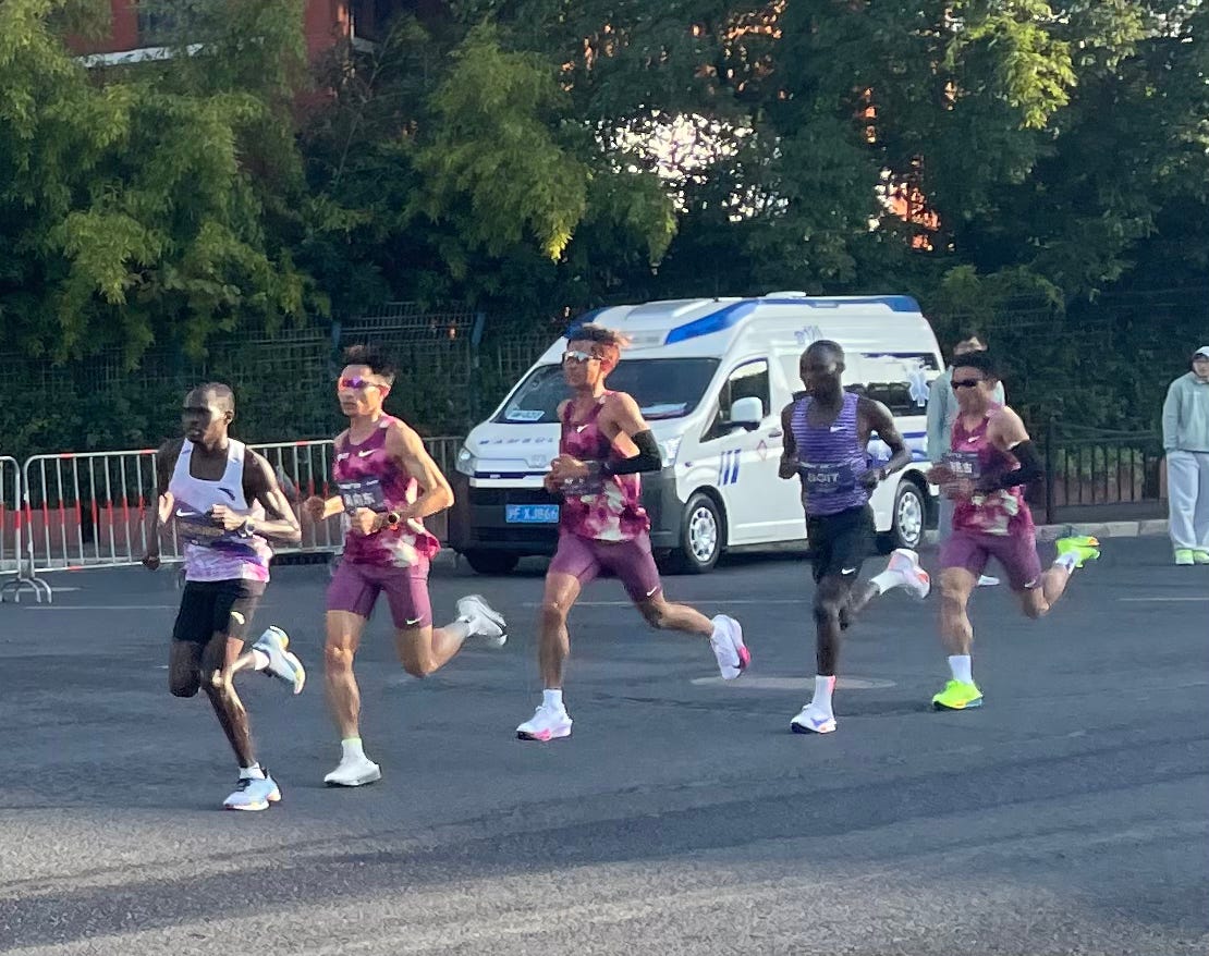 Shanghai Marathon--Unreleased Vid & Pics