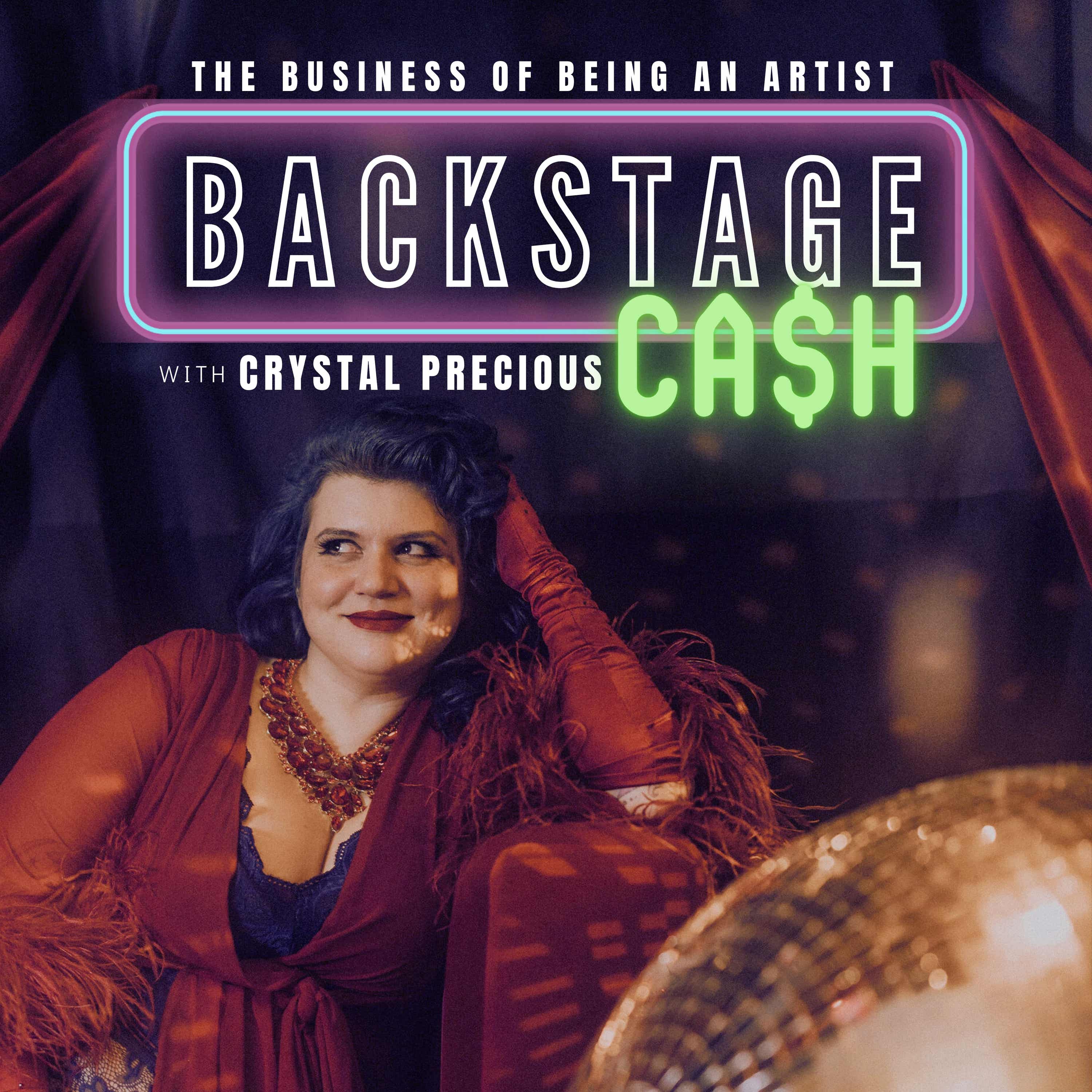 Backstage Cash with Crystal Precious