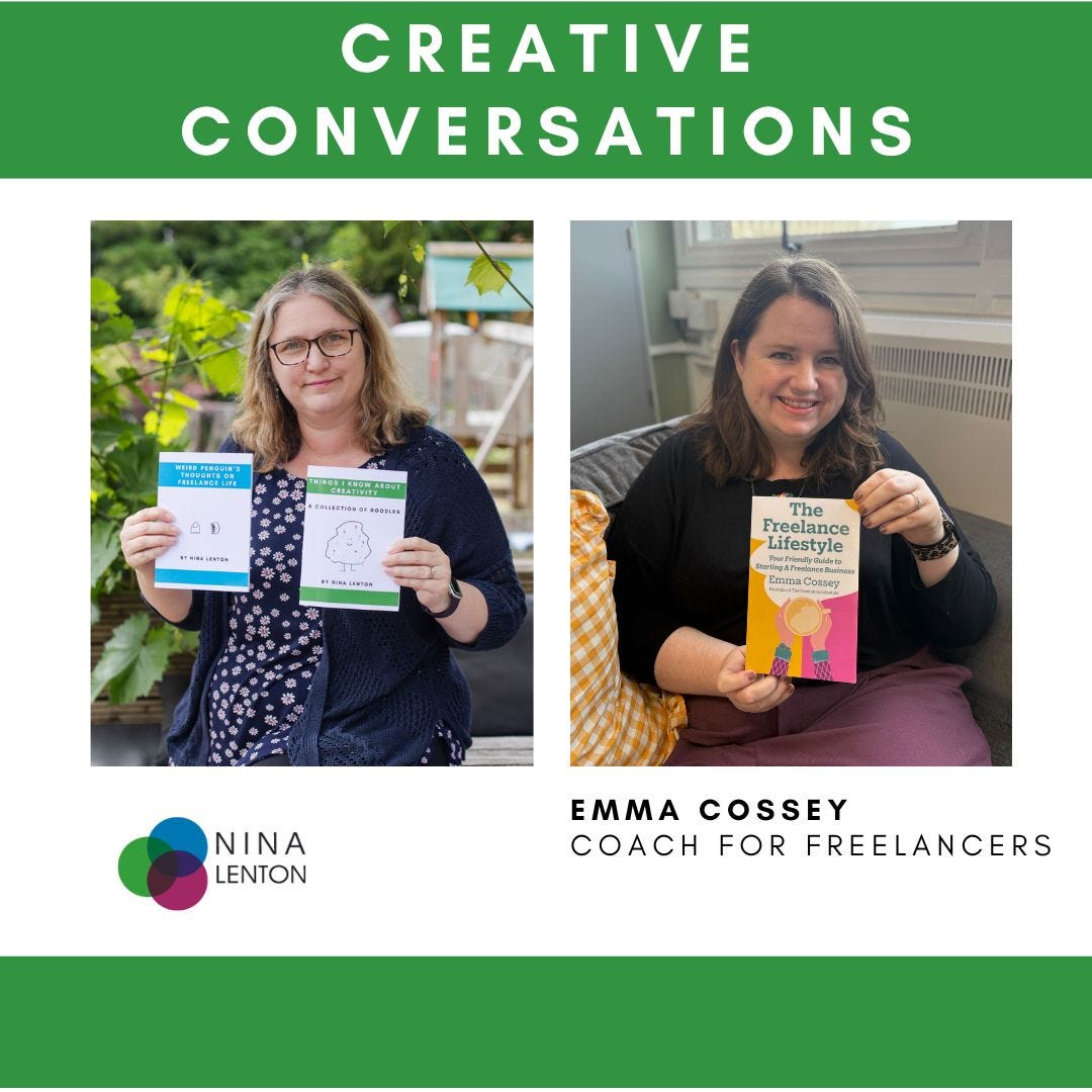 S3 E11 - Creativity & freelancing with Emma Cossey episode artwork