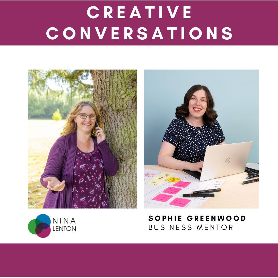 S3 E11 Creativity & planning with Sophie Greenwood episode artwork