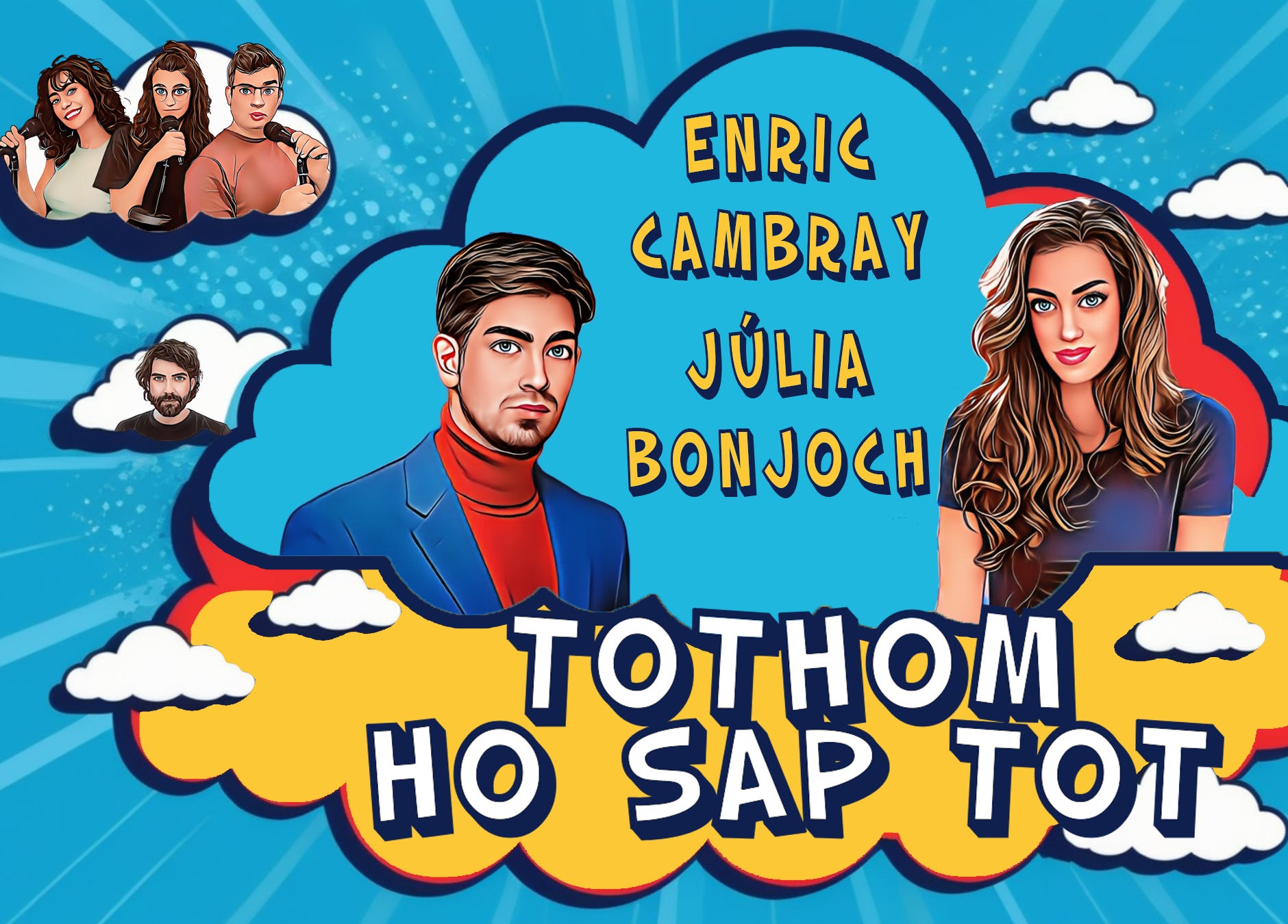 Tothom ho sap tot #4 - LES PARELLES amb Júlia Bonjoch i Enric Cambray episode artwork