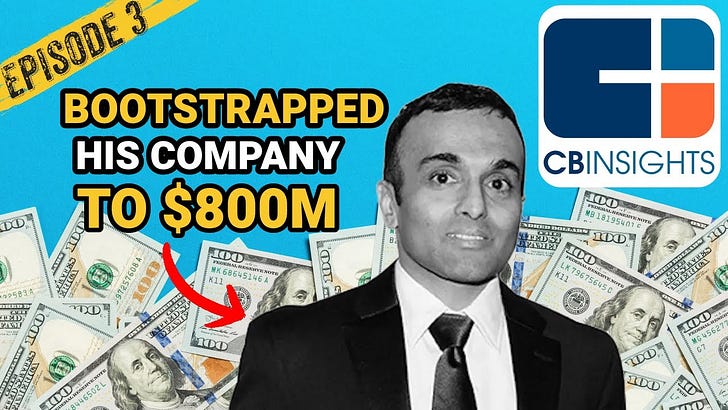 How Anand Sanwal bootstrapped CB Insights to $800M with these key strategies | Ep 3 episode artwork