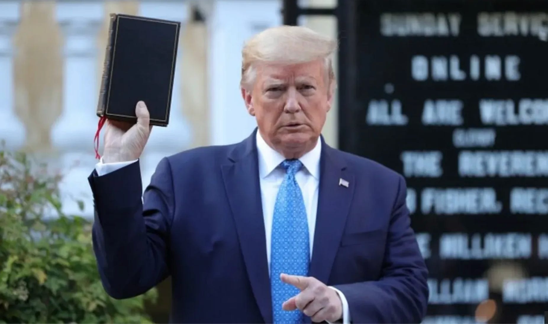 The Gospel of Donald: Flipping Through The MAGA Translation Bible