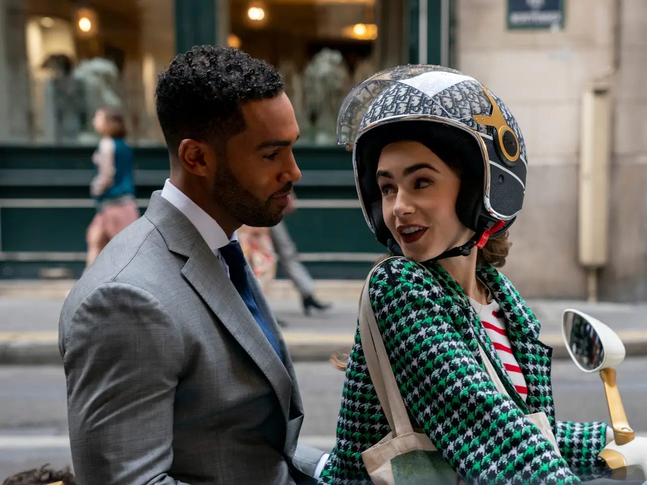 Reflections on "Emily in Paris" episode artwork