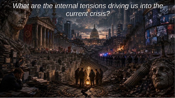 War, Technology, and Worldview: What are the internal tensions driving us into the current crisis? episode artwork