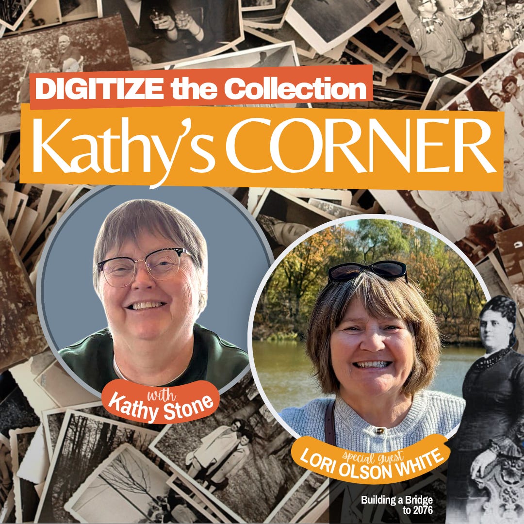 Kathy’s Corner » Documenting Our Collections: Ask the Archivist » April 2026 episode artwork
