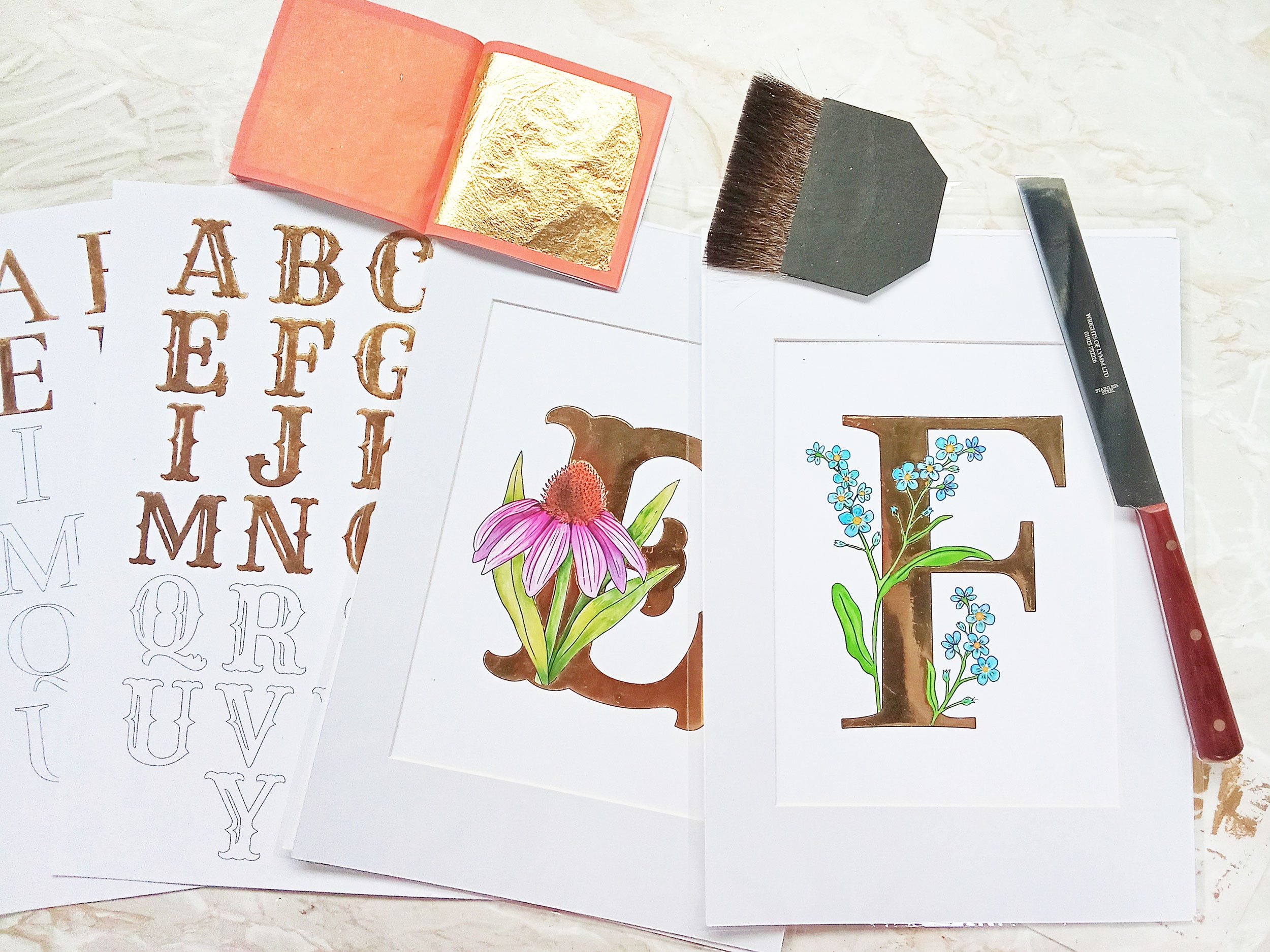 Studio Update: Botanical Alphabet Art Series (Podcast #14) episode artwork