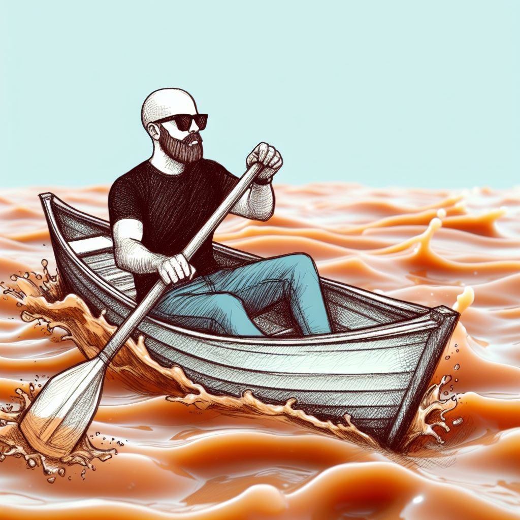 [Reflexión] Remando en dulce de leche