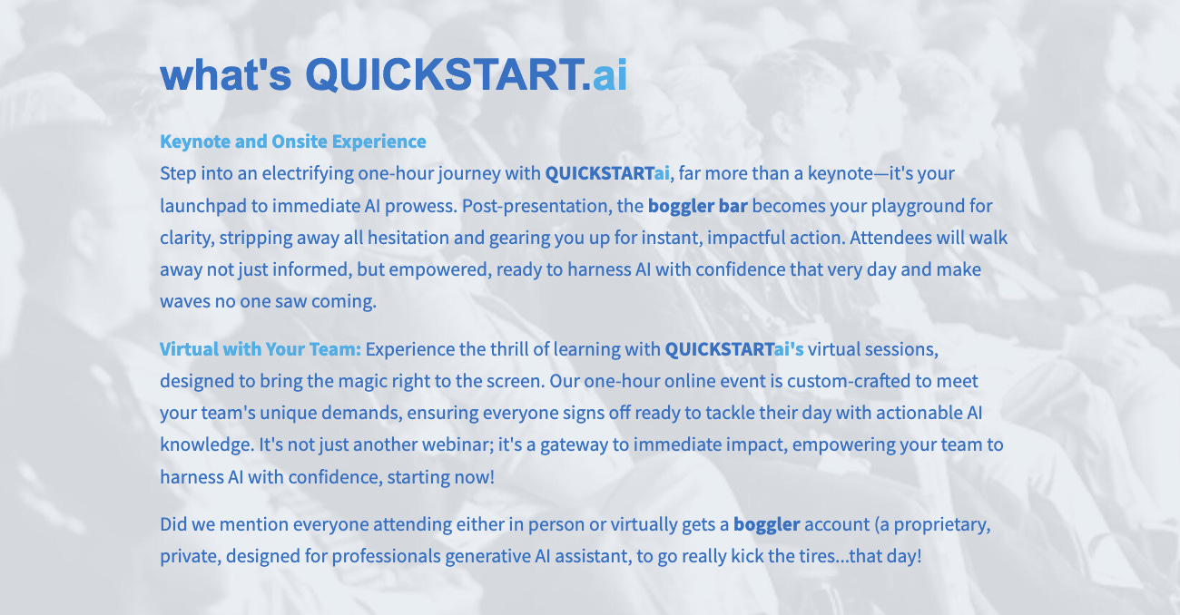 AI Show - empowering professionals!