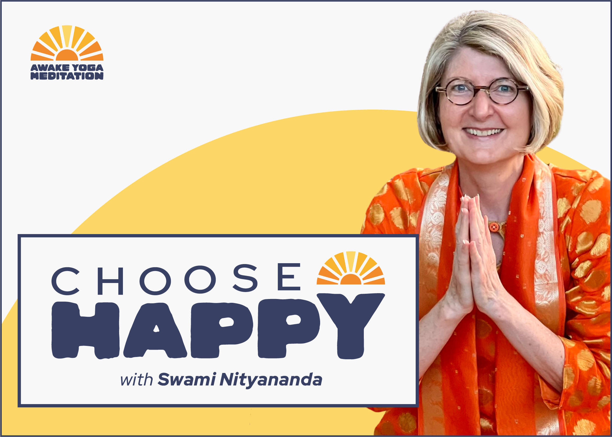 Artwork for Choose Happy with Swami Nityananda