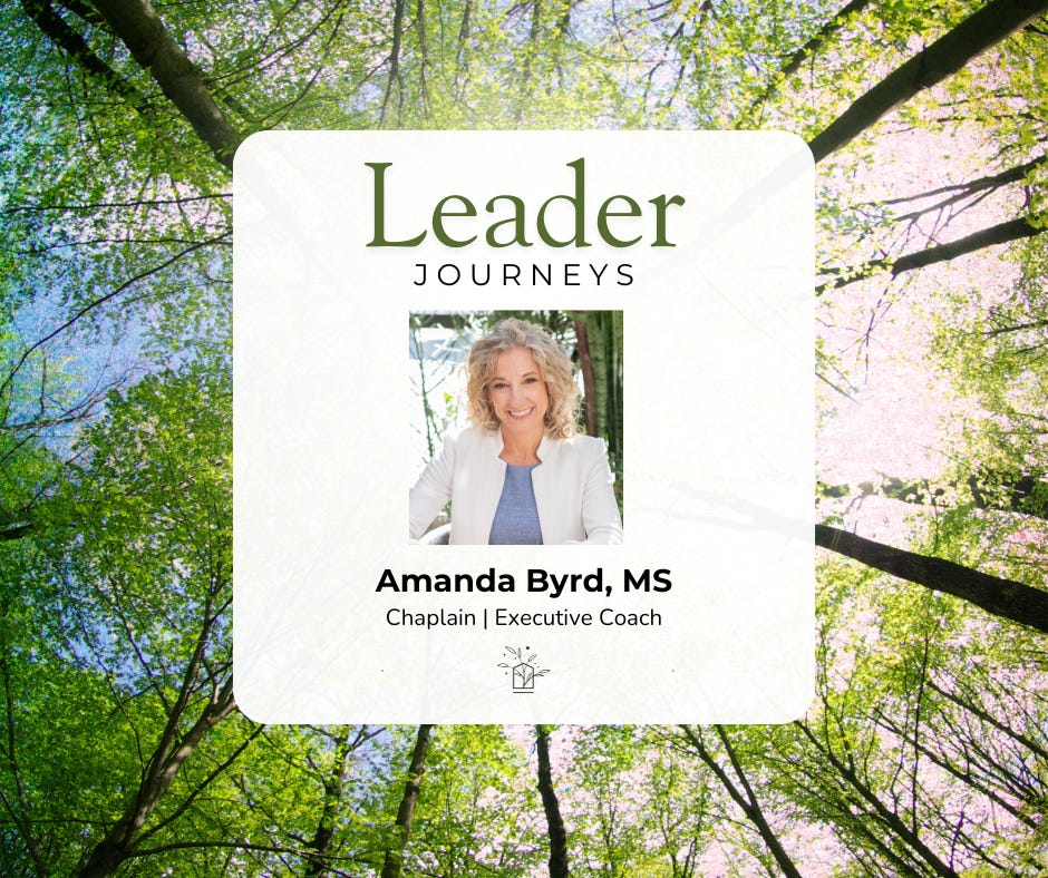 Leader Journeys: From Sales Executive to Chaplain with Amanda Byrd episode artwork