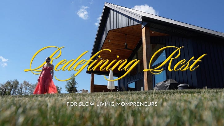 Tuning In for the Slow Living Mompreneur